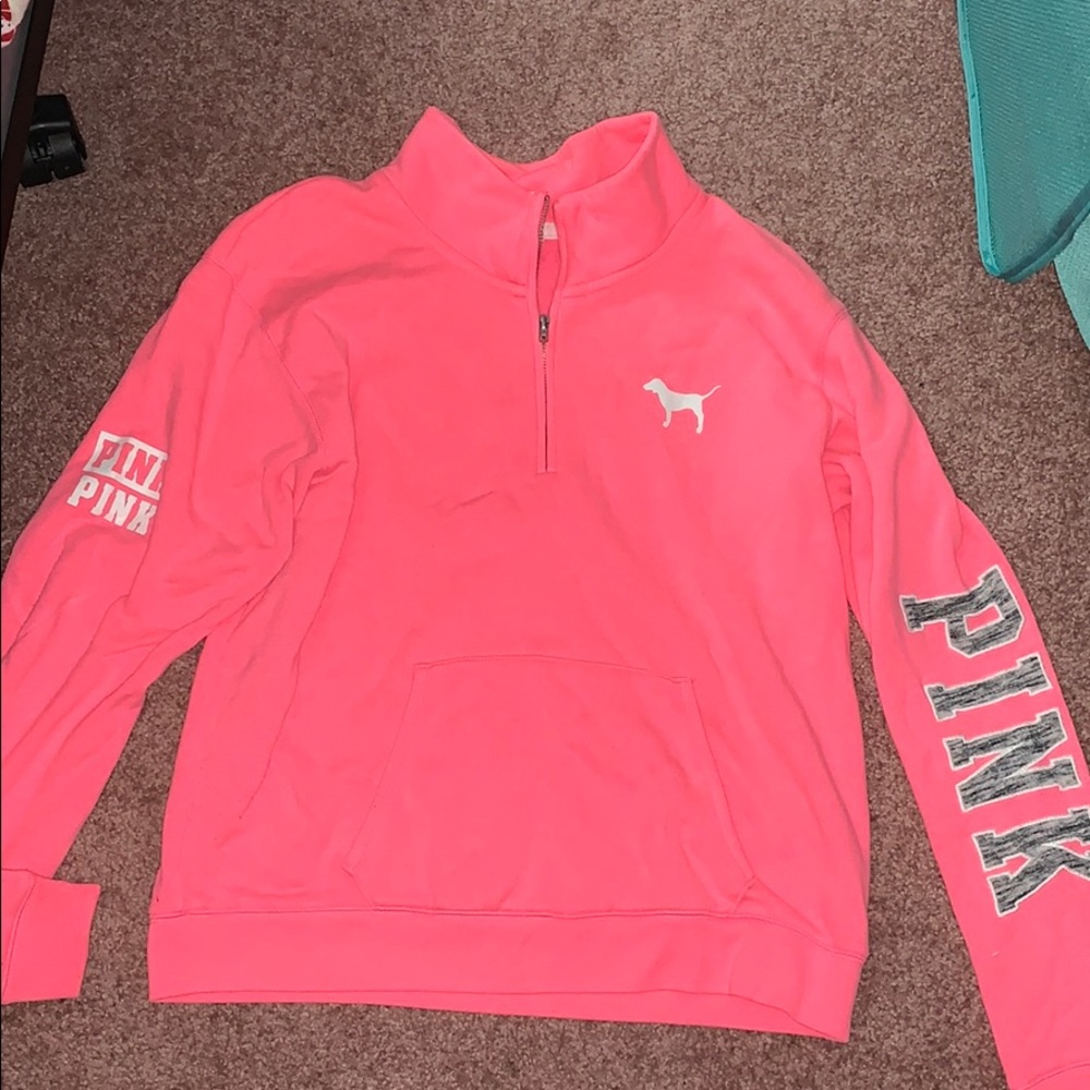 Victoria Secret Pink sweatshirt hot pink